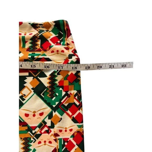 LuLaRoe Women's Christmas Tights - Picture 3 of 4